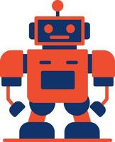 diseño de icono creativo robot vector