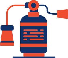 Fire Extinguisher Creative Icon Design vector