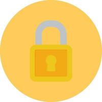 Padlock Creative Icon Design vector