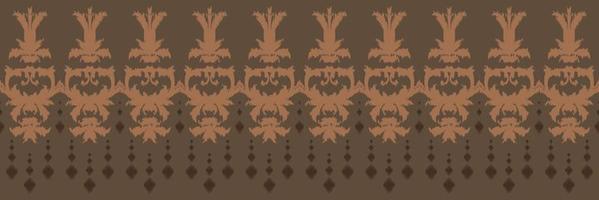 patrón sin costuras de fondo tribal de tela ikat. étnico geométrico ikkat batik vector digital diseño textil para estampados tela sari mughal cepillo símbolo franjas textura kurti kurtis kurtas