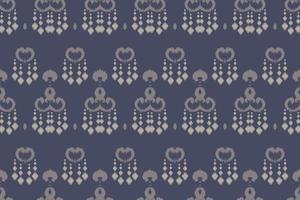 ikkat o ikat fondo batik textil patrón sin costuras diseño vectorial digital para imprimir saree kurti borneo borde de tela símbolos de pincel muestras de algodón vector