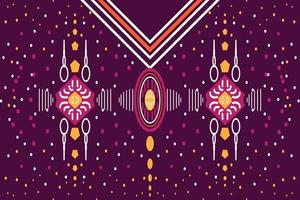 Kurti Neck Design Vector Motif Geometric ethnic pattern neck embroidery Ombre Pattern digital artwork textile print on fabric, Illustration