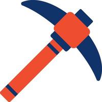 Pickaxe Creative Icon Design vector