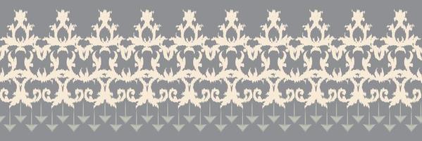 patrón transparente de color tribal floral ikat. étnico geométrico batik ikkat vector digital diseño textil para estampados tela sari mughal cepillo símbolo franjas textura kurti kurtis kurtas