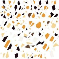 terrazzo pattern wallpaper diverse colorful styles with abstract mosaic stone shapes. Modern terrazo minimalist art background set ideal for print, fashion or trendy design project. vector