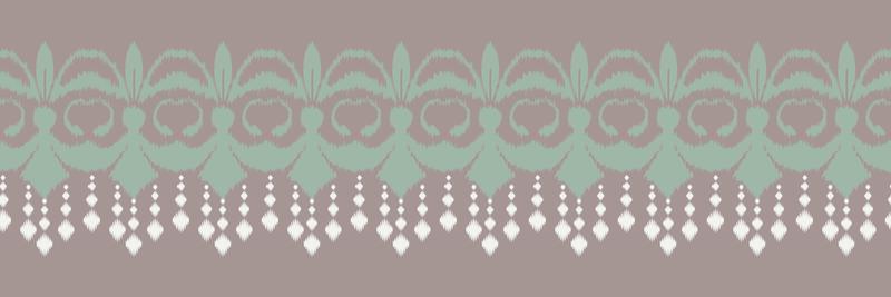 Ikat floral tribal African Seamless Pattern. Ethnic Geometric Batik Ikkat Digital vector textile Design for Prints Fabric saree Mughal brush symbol Swaths texture Kurti Kurtis Kurtas