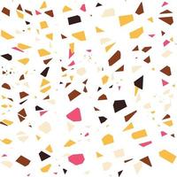 terrazzo pattern generator Terrazo flooring seamless surface pattern on a white background vector