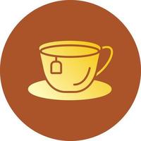 Tea Cup Creative Icon Design vector