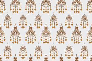 Ikkat or ikat prints batik textile seamless pattern digital vector design for Print saree Kurti Borneo Fabric border brush symbols swatches stylish