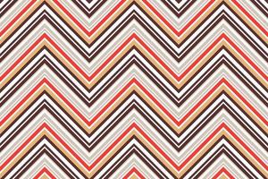 Retro Zigzag chevron pattern geometric background for wallpaper, gift paper, fabric print, furniture. Zigzag print. Unusual painted ornament from brush strokes. vector