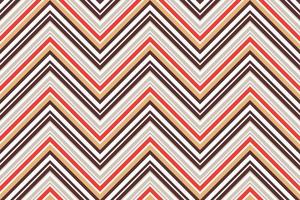 Retro Zigzag chevron pattern geometric background for wallpaper, gift paper, fabric print, furniture. Zigzag print. Unusual painted ornament from brush strokes. vector