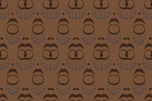 Motif ikat stripes batik textile seamless pattern digital vector design for Print saree Kurti Borneo Fabric border brush symbols swatches stylish