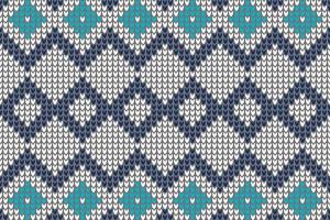 Vector illustration of knit dress knitted fabric as background.
