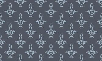 Damask Fleur de Lis wallpaper vector seamless pattern wallpaper Fleur de Lis pattern Digital texture Design for print printable fabric saree border.