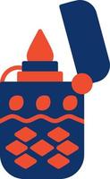 Lighter Creative Icon Design vector