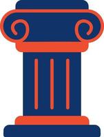 Pillar Creative Icon Design vector