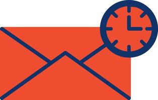 Postpone Creative Icon Design vector