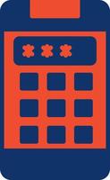 Pin Code Creative Icon Design vector