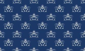 Damask Fleur de Lis seamless pattern vector background wallpaper Fleur de Lis pattern African Digital texture Design for print printable fabric saree border.
