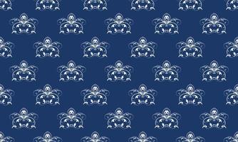 Damask Fleur de Lis seamless pattern vector background wallpaper Fleur de Lis pattern African Digital texture Design for print printable fabric saree border.