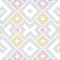 Very Beautiful Vest knitting patterns which yarn is manipulated to create a textile or fabric. It is used to create many types of garments. Often used for Scarf afghans Ravelry Lace vector