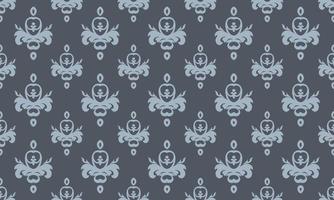Damask Fleur de Lis pattern curtains vector seamless background wallpaper Fleur de Lis pattern Digital texture Design for print printable fabric saree border.