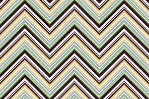 fondo geométrico de patrón de chevron en zigzag de moda para papel tapiz, papel de regalo, estampado de tela, muebles. estampado en zig-zag. adorno pintado inusual de pinceladas. vector