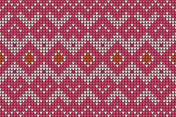 Vector illustration knit texture illustration of knitting seamless background.