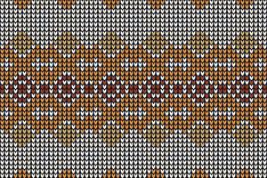 crocheted texture vector seamless pattern.