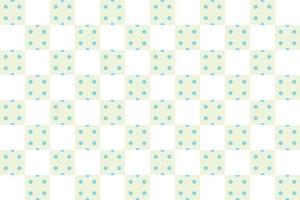 Geometric Checkers Pattern Vector Images is surrounded on all four sides by a checker of a different colour.