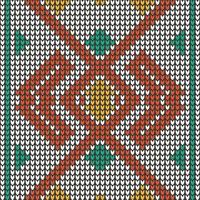 Knitting patterns tops which yarn is manipulated to create a textile or fabric. It is used to create many types of garments. Often used for Scarf afghans Ravelry Lace vector