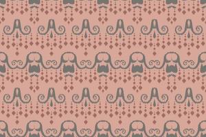 Motif ikat triangle batik textile seamless pattern digital vector design for Print saree Kurti Borneo Fabric border brush symbols swatches stylish