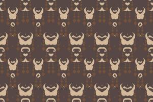 Motif ikat stripes batik textile seamless pattern digital vector design for Print saree Kurti Borneo Fabric border brush symbols swatches cotton