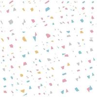 mosaic art pattern Terrazo flooring seamless surface pattern on a white background vector