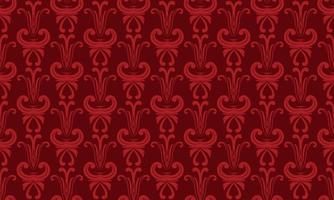 Damask Fleur de Lis seamless pattern vector seamless background wallpaper