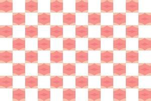 Geometric The Checkerboard Pattern is a pattern of modified stripes consisting of crossed horizontal and vertical lines which form squares. vector