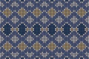 crochet pattern knitted fabric as background. vector