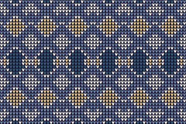 crochet pattern knitted fabric as background.