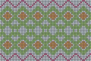 crochet pattern texture vector seamless pattern.