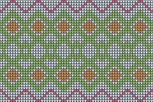 crochet pattern texture vector seamless pattern.