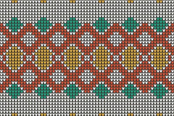 knitting pattern texture vector seamless pattern.