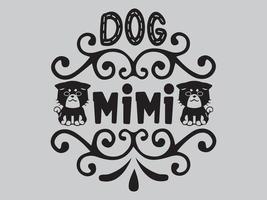 Dog T Shirt Design File vector