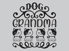 Dog T Shirt Design File vector