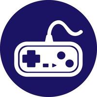 Game Controller Glyph Icon vector