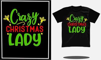 diseño de camiseta de navidad o vector de navidad y diseño de camiseta de tipografía de navidad