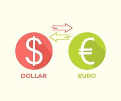 cambio de moneda, contabilidad presupuestaria vector