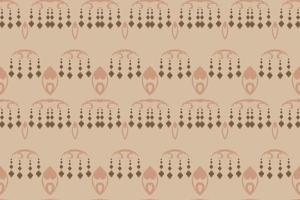 ikkat o ikat rayas batik textil patrón sin costuras diseño vectorial digital para imprimir saree kurti borneo borde de tela símbolos de pincel diseñador de muestras vector
