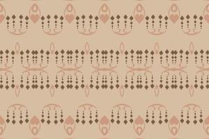 Ikat border tribal Africa Seamless Pattern. Ethnic Geometric Batik Ikkat Digital vector textile Design for Prints Fabric saree Mughal brush symbol Swaths texture Kurti Kurtis Kurtas