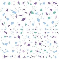 terrazzo pattern rug diverse colorful styles with abstract mosaic stone shapes. Modern terrazo minimalist art background set ideal for print, fashion or trendy design project. vector