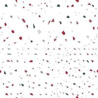 terrazzo pattern in bright primary colors with abstract mosaic stone shapes. Retro terrazo minimalist art background ideal for print, fashion or trendy design project. vector